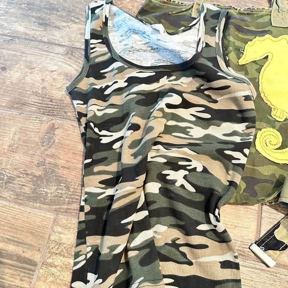 CAMO BUNDLE TANK,BELT,CUFF BRACELET & TOTE BAG - Picture 7 of 7